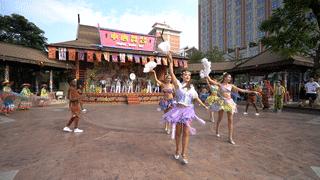 厦门灵玲动物王国大熊猫,厦门马戏团灵玲动物王国观光游览