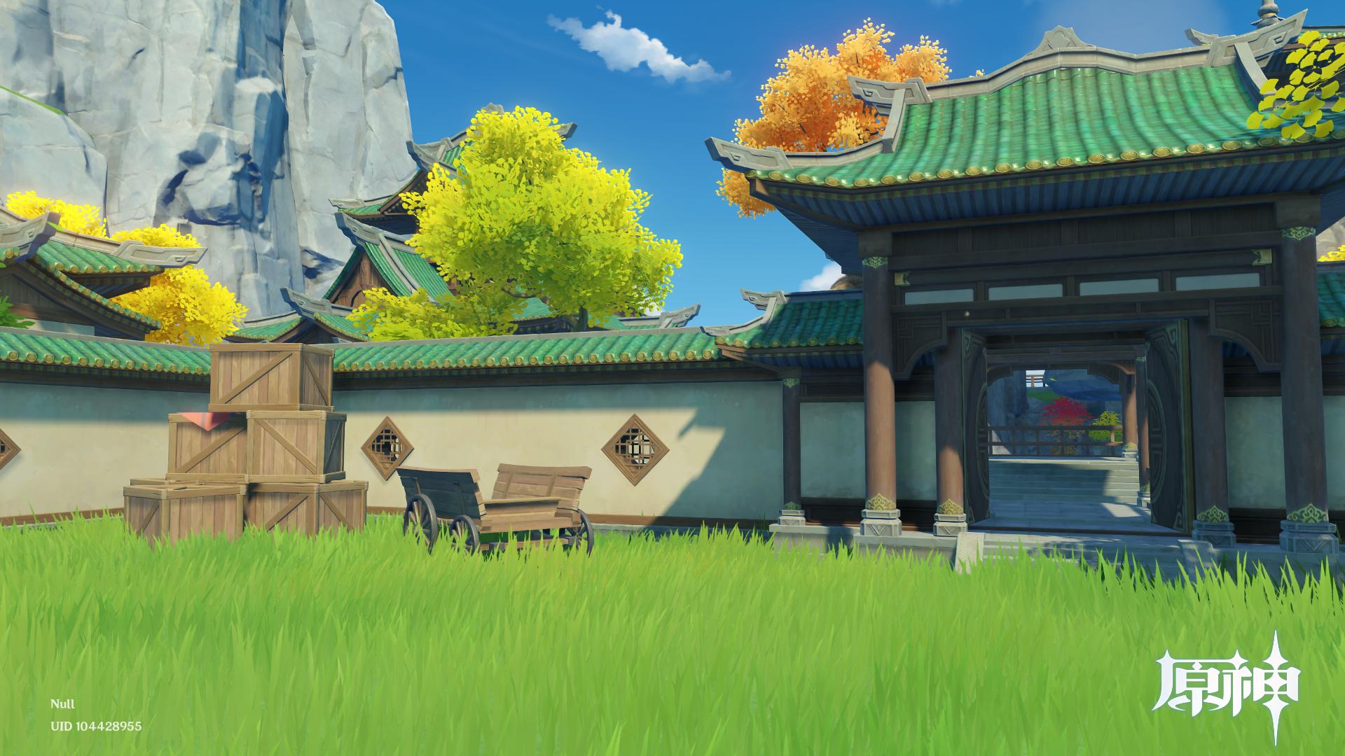 原神：翠黛峰璃月生态规划之园林主宅区——中式园林，一镜到底