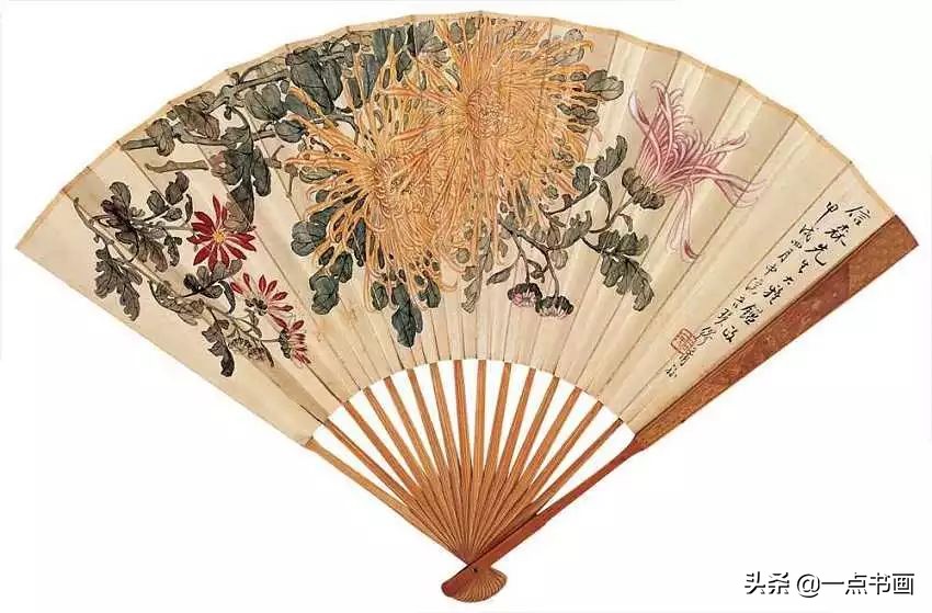 缪谷瑛菊花国画作品专辑,缪谷瑛菊花画法