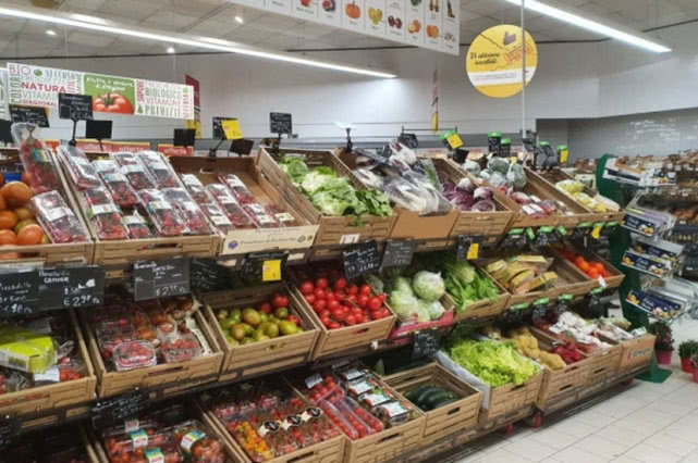 意大利超市意面被抢空,意大利超市食物