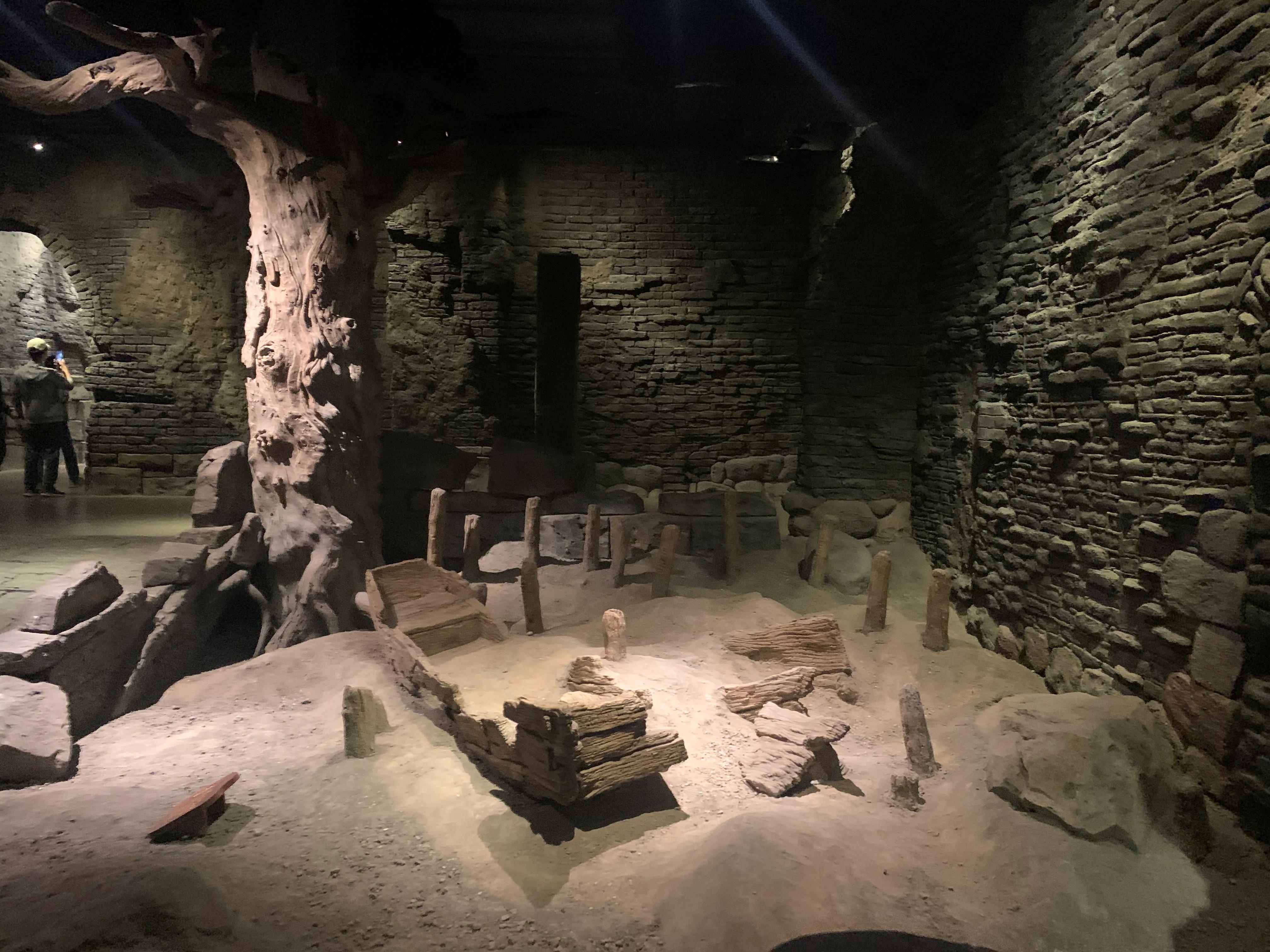 一座水下古文化遗址博物馆,水下古博物馆