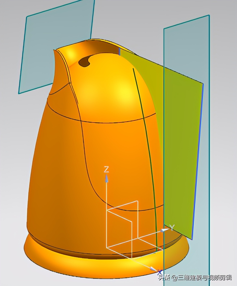 ug12.0咖啡壶实体建模,ug12.0曲面建模实例100例