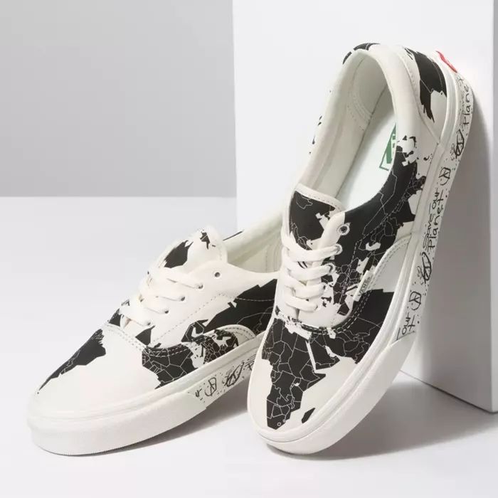 Vans环保联名每款都想要!印满地图