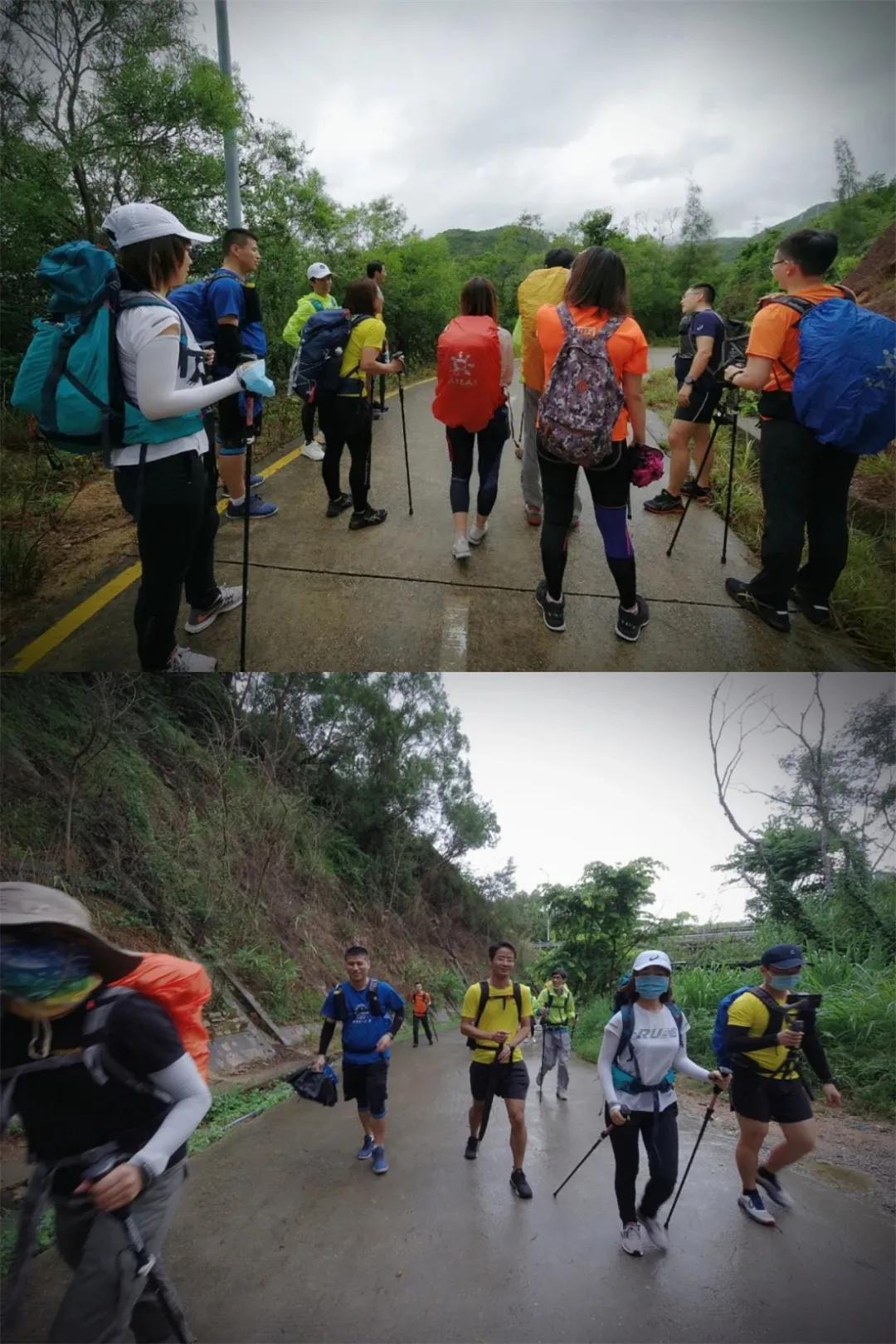 跑向沙9|哈工大沙9马峦山负重训练