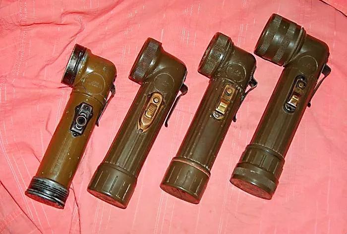 美军二战装备打火机军刀,美国神火手电特种部队装备