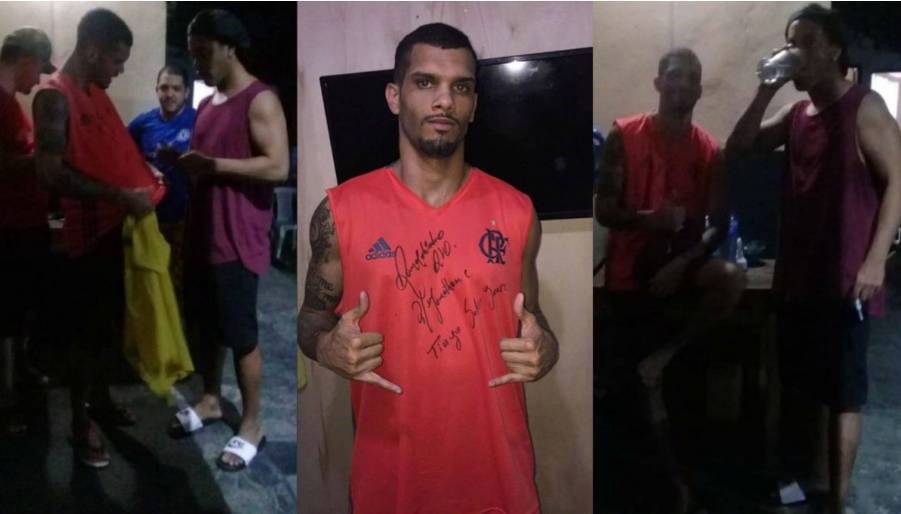 小罗监狱赛进球视频,小罗狱中球赛