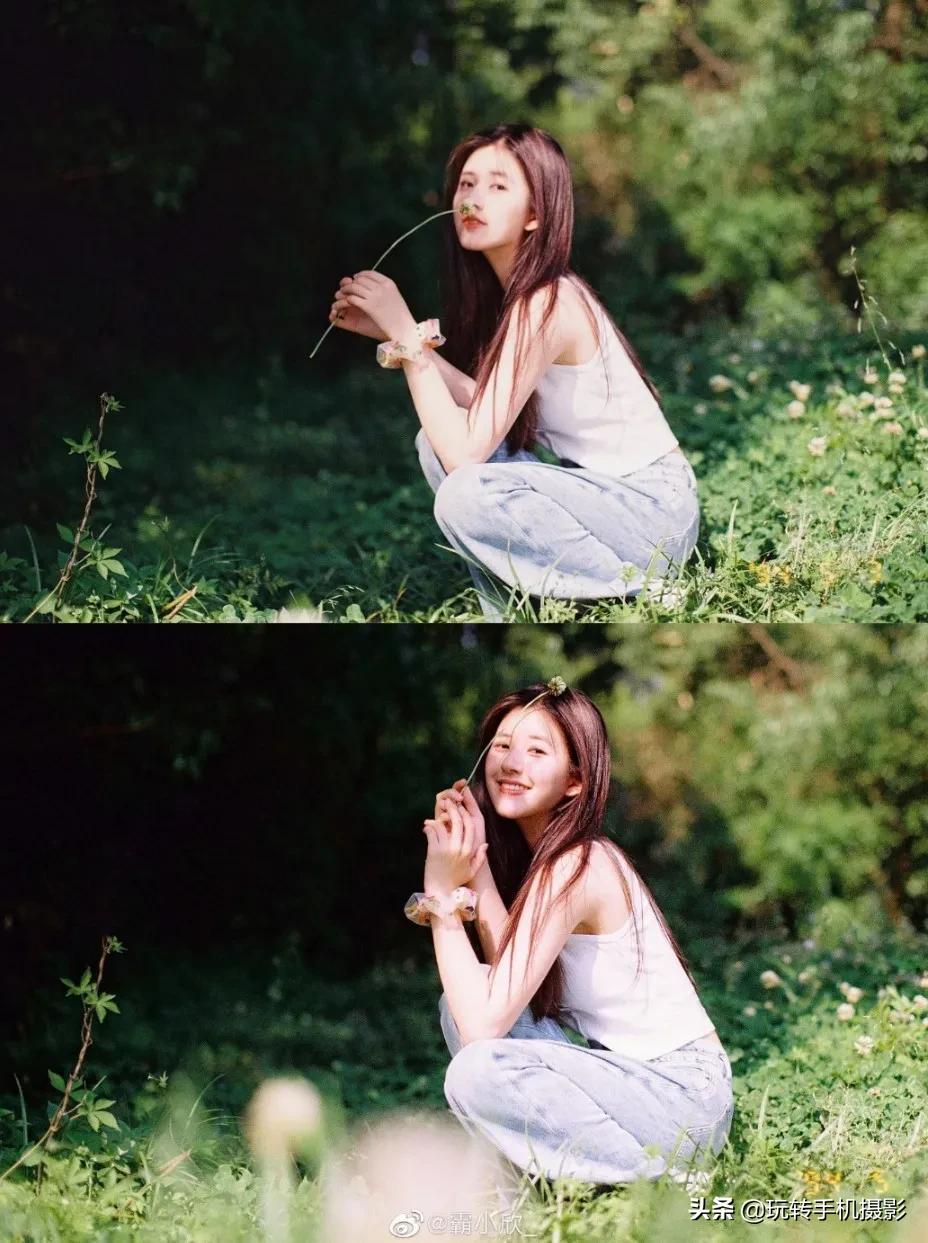 跟着赵露思学拍照调色,跟着明星学拍照赵露思