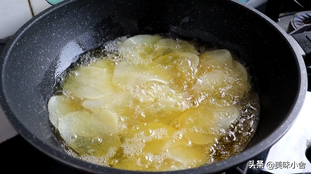 炸薯片在家,炸薯片教程出摊