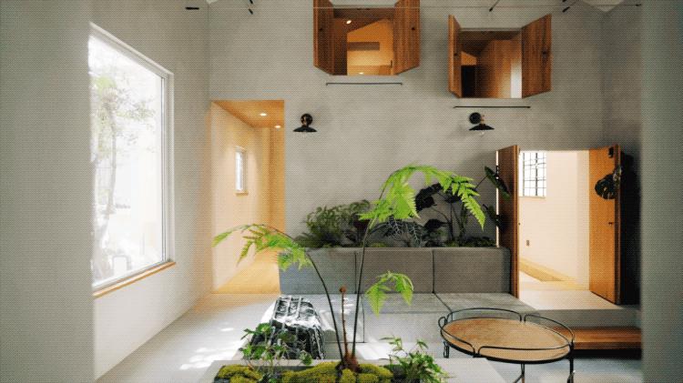 4个好友买了联排别墅,四个朋友改造上海出租房