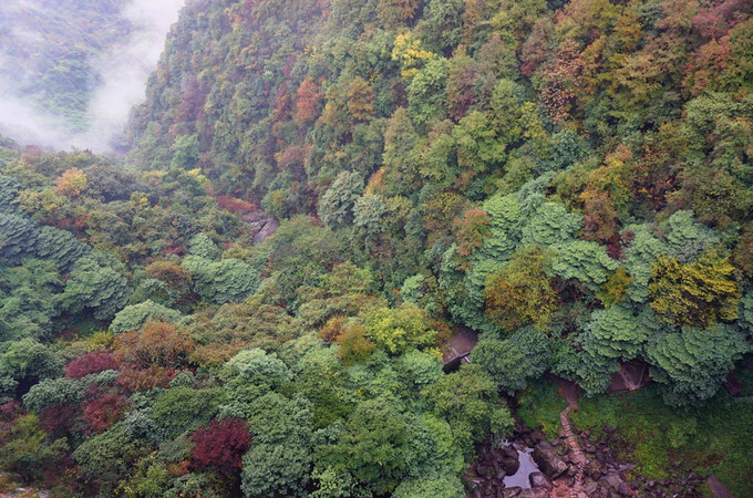 奉化溪口雪窦山妙高台视频,游奉化溪口徐凫岩攻略