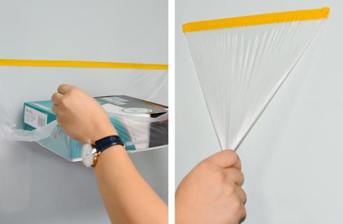 喷涂防尘遮蔽膜,装修家用防灰尘塑料防尘膜加厚