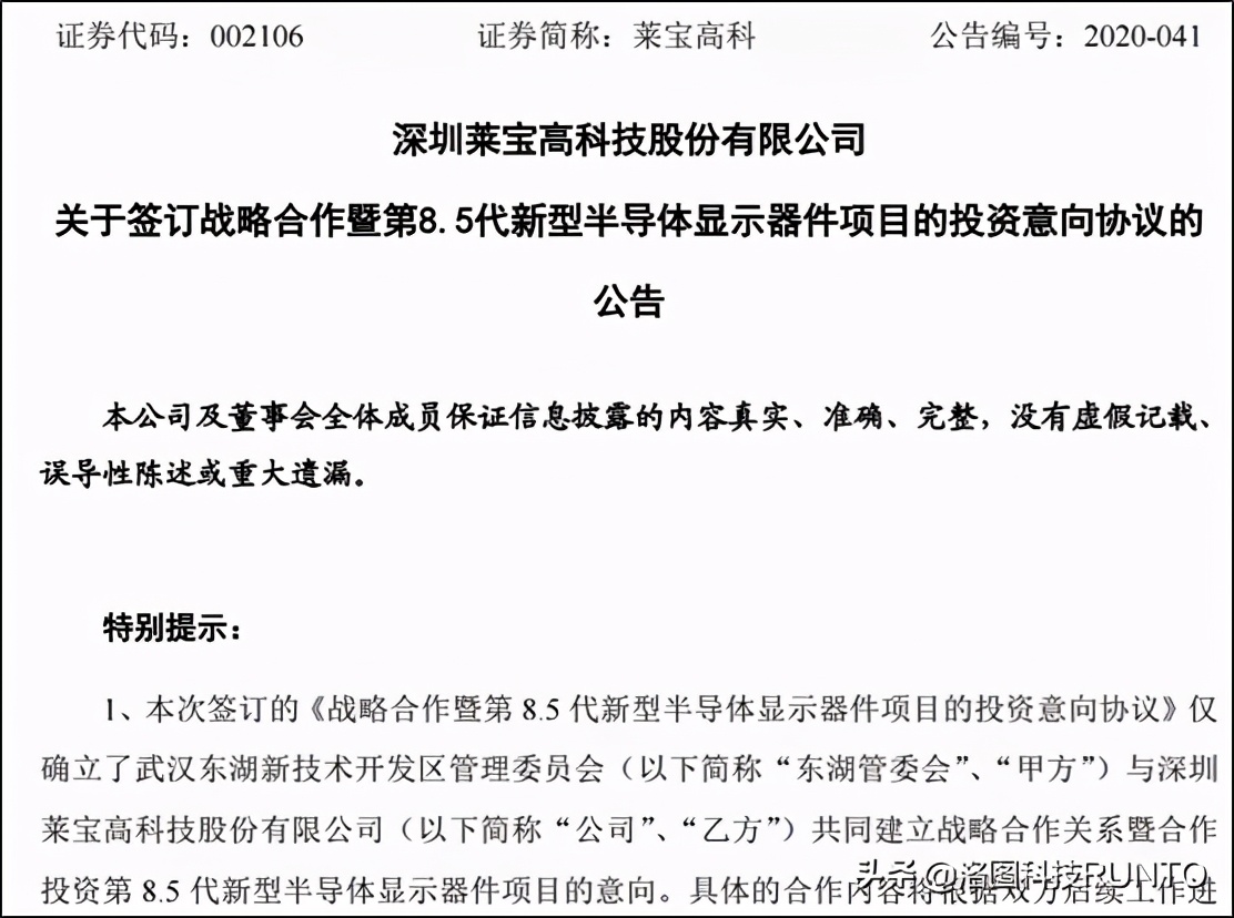 莱宝高科投资计划,莱宝高科定增