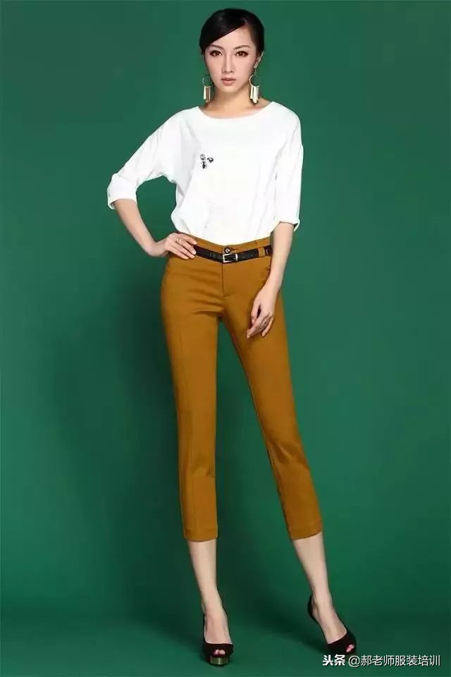 140-150儿童裤子裁剪图,各种女裤裁剪过程