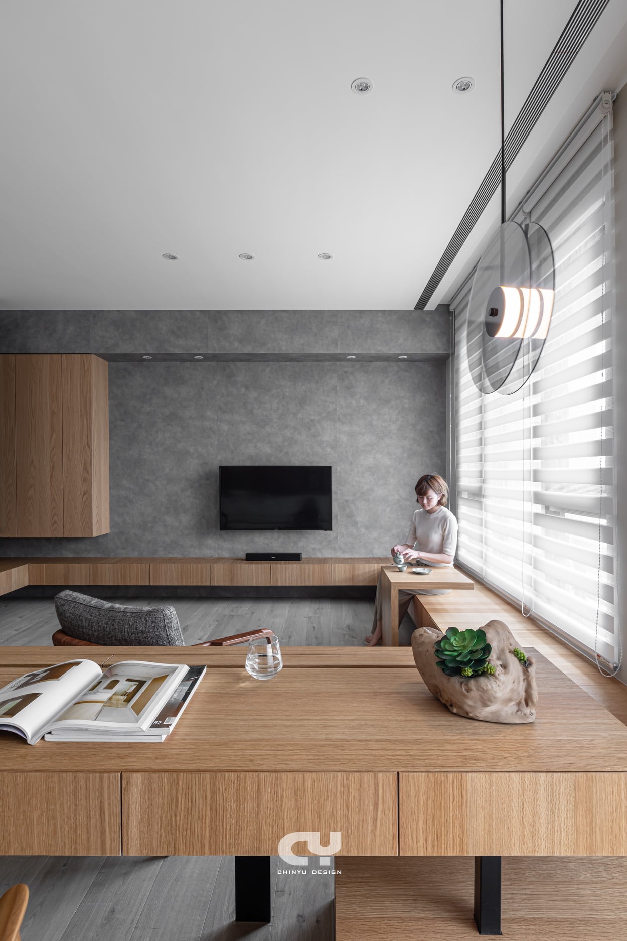 全屋原木定制中式家具,原木新中式日式格调家具