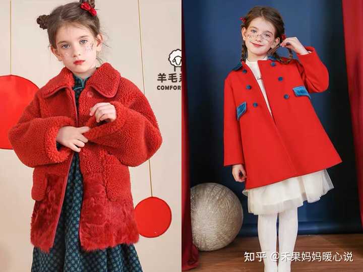 童装女童3-6岁公主裙冬款拜年,2023年最流行的衣服童装