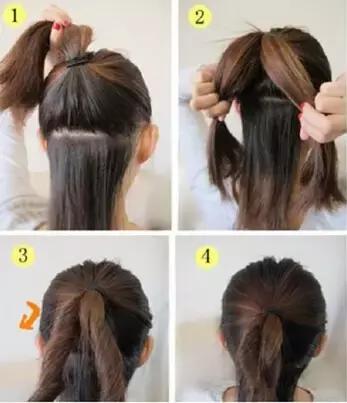 头发马尾辫扎法大全简单又好看,马尾辫头发扎法大全简单又好看