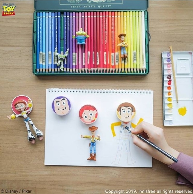 dhc明星唇膏,玩具总动员三眼仔礼盒套装