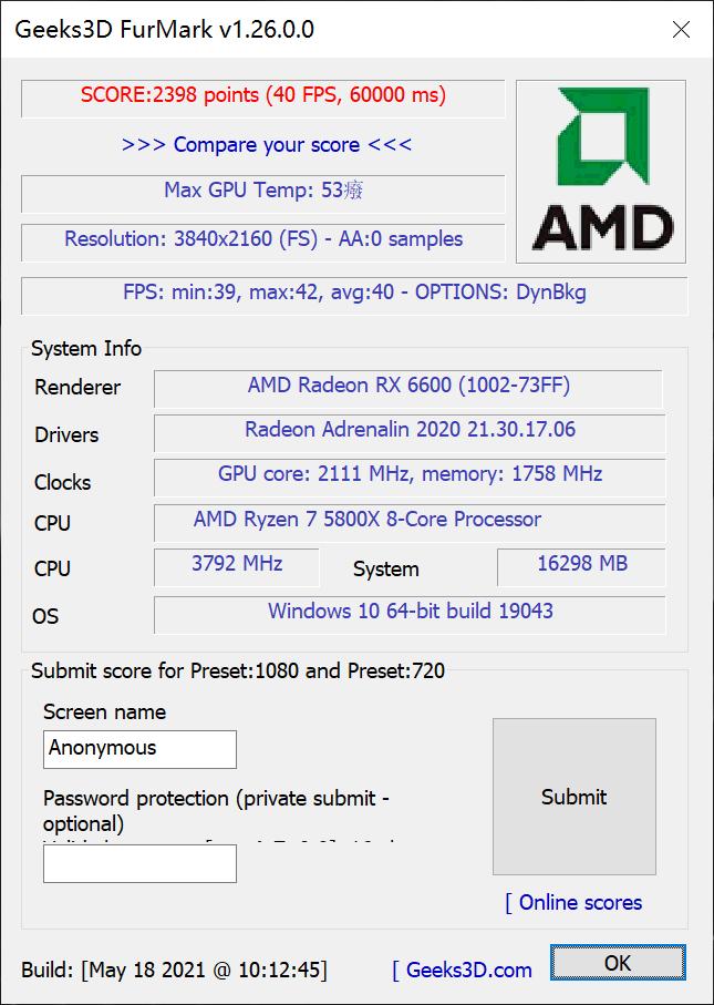 华硕RX6600显卡首发评测:上打3060下秒2060特别适合小机箱