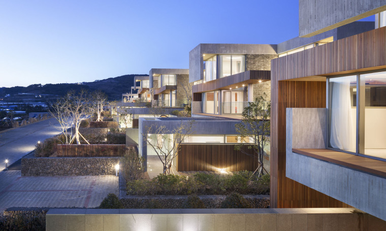 济州岛的贝希泳池别墅,韩国济州岛海景独栋大别墅