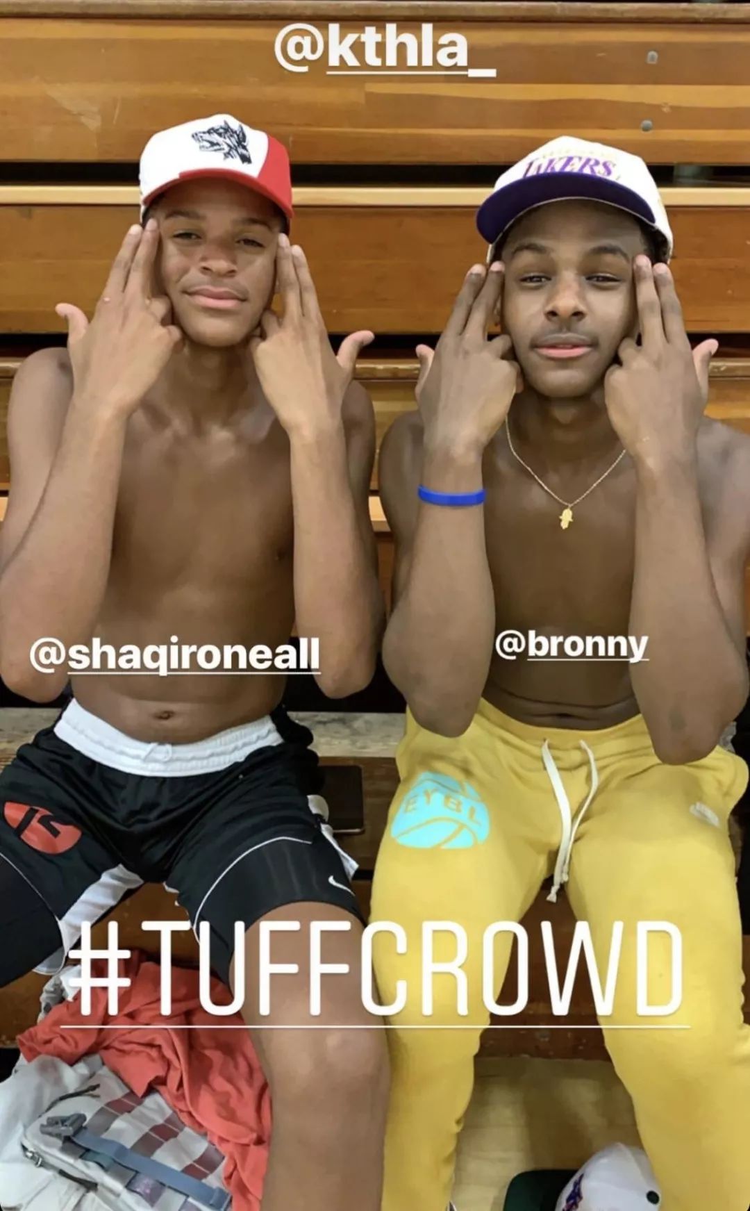 詹姆斯儿子涉嫌辱华？？？求求造谣、传谣的键盘侠们真闭嘴吧