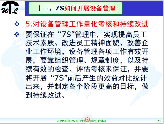 7s现场管理ppt,车间现场7s管理标准