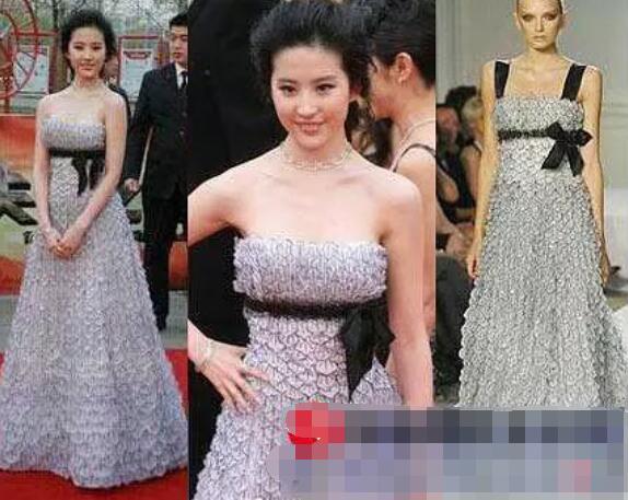 何洁精修图身着山寨裙,修图师救得了何洁