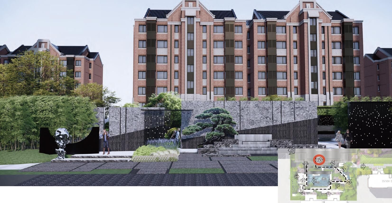 现代都市景观,现代自然风格景观