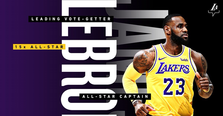 詹姆斯票王追平乔丹,詹姆斯和乔丹9次票王数