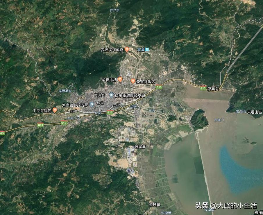 宁德市各县市地图,宁德全市照片