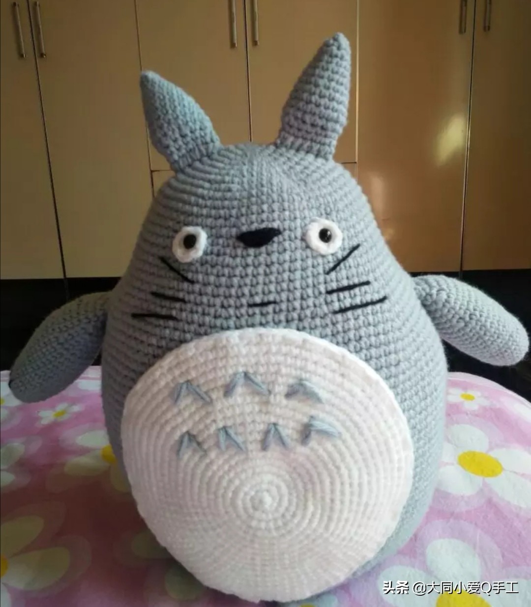 冰条钩织龙猫 (龙猫钩织图解)