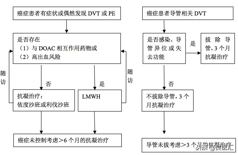 肿瘤相关性静脉血栓的治疗,用动脉血栓治疗肿瘤