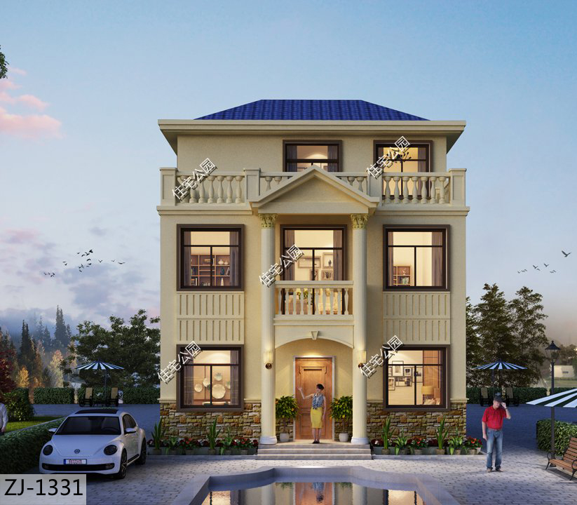 60平方别墅设计图及效果图,100平米小户型设计实景照