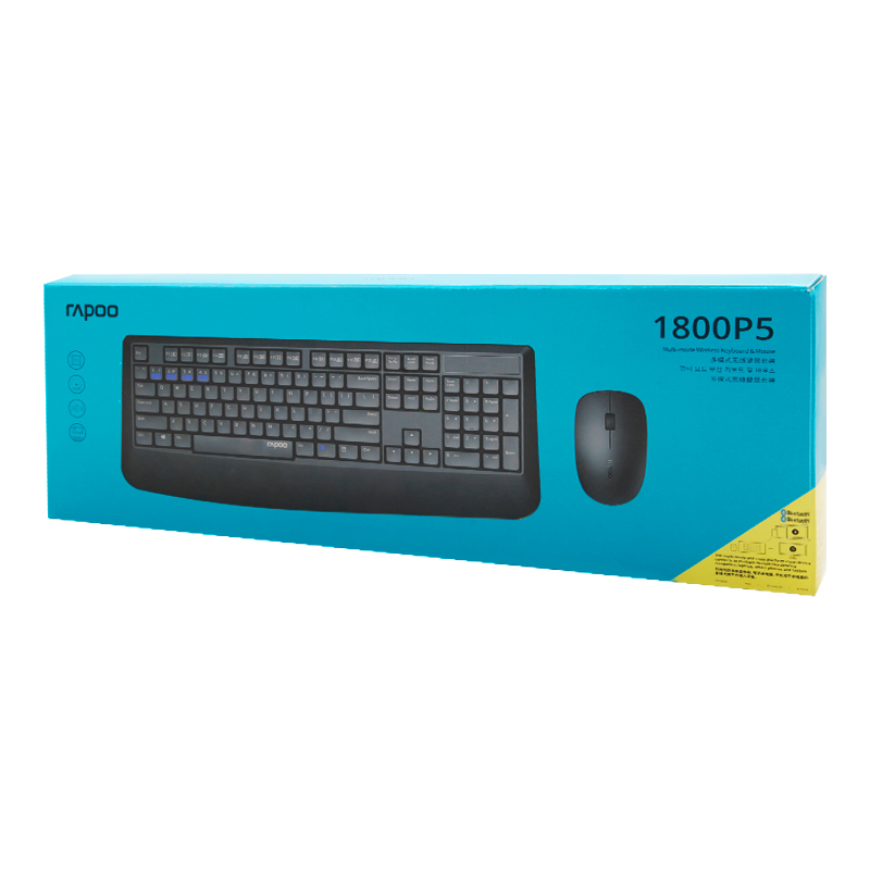 雷柏1800pro无线鼠标键盘套装,雷柏1800无线套装win10