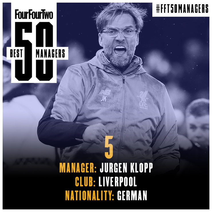 英媒评选50大教头，德尚没有进前5，英超教头获青睐，第一不意外