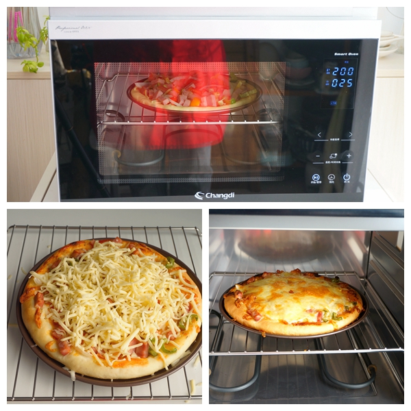 自制披萨的家常做法不用揉面,水果披萨的家常做法平底锅揉面