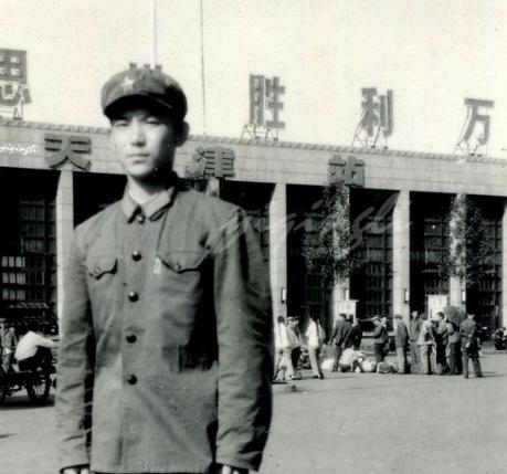 天津百年老街图,百年天津老照片