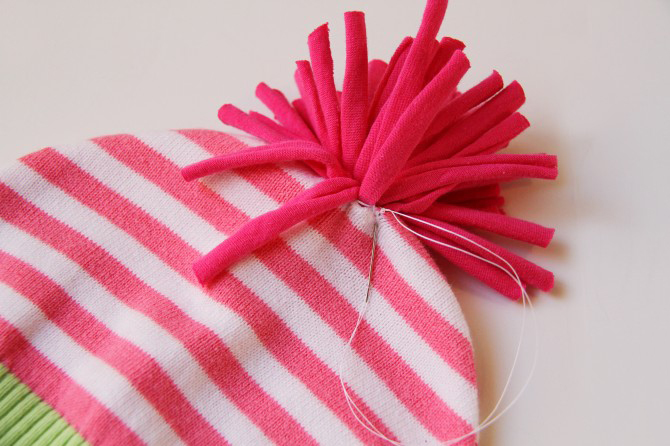 给自己做个漂亮的帽子,做一个可以戴的可爱帽子