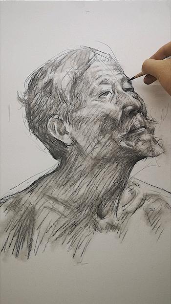 杭州画室｜章鱼老师魅力展示高质量范画现场（附高产私密作品）