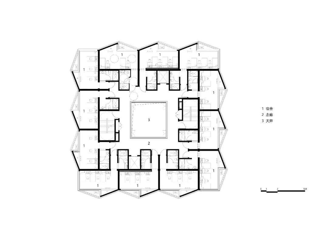 耿丹学院单人宿舍,耿丹学院学生公寓