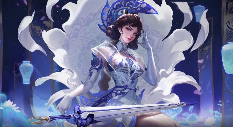 张大仙玩露娜世冠皮肤,张大仙体验露娜传说皮肤