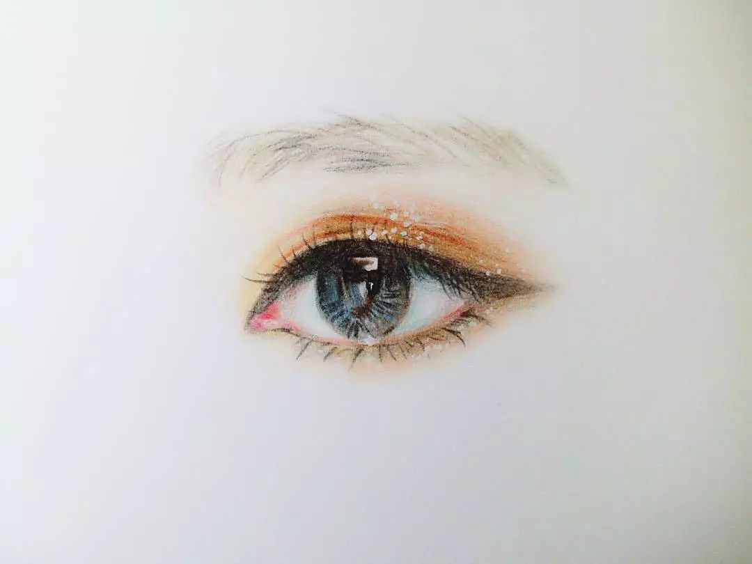 简单又好看的100种眼睛画法,画12种眼睛的画法