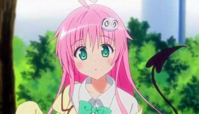 动漫里的呆毛少女,动漫中的呆毛