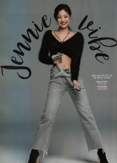 韩国时尚资源最好的女团,jennie南韩第一女妖精