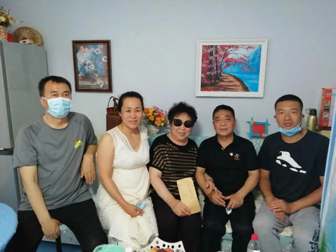 七一走访慰问老党员辽宁营口,七一走访慰问老党员困难党员简报