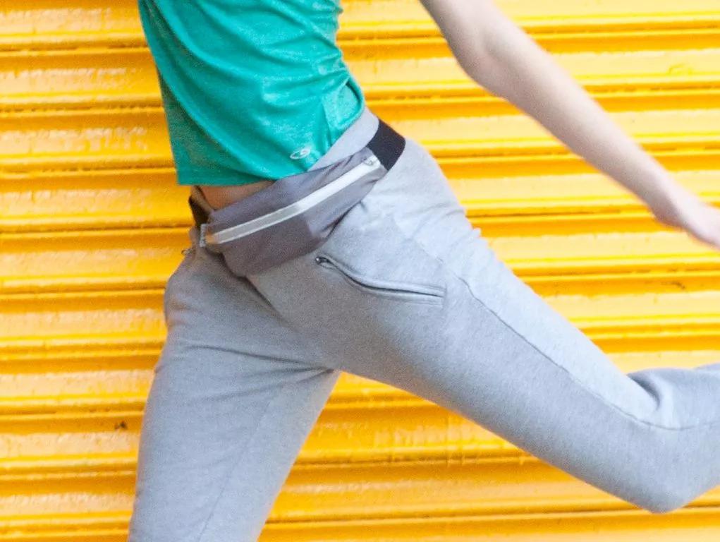 别把手机放裤兜了隐形腰包特能装,超大容量的腰包可以放鞋的