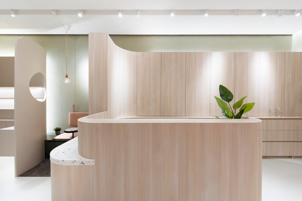 42㎡香港BeautysaurOrganics美妆旗舰店设计|BeanBuro