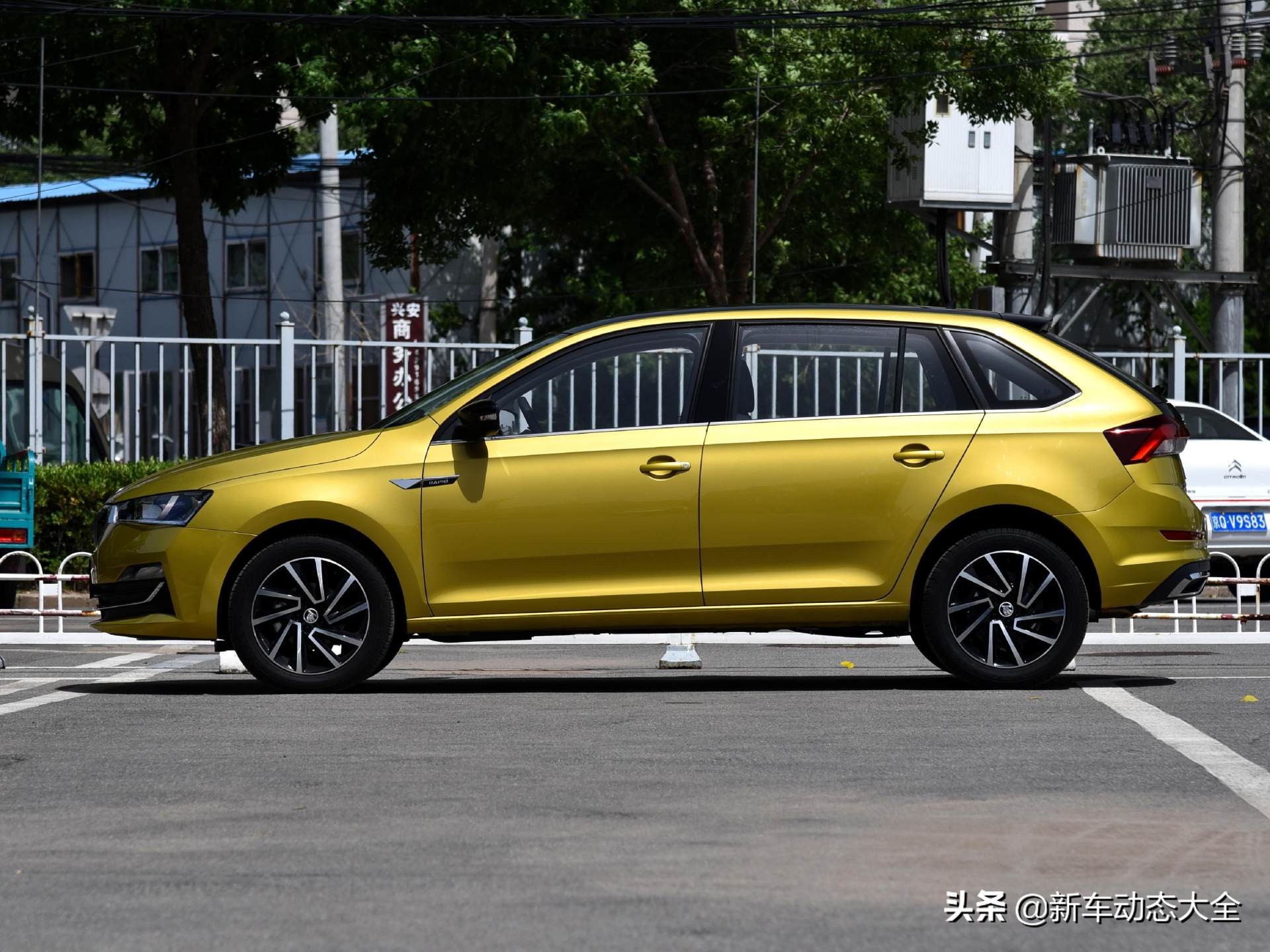 5.6l油耗,8万落地合资车斯柯达昕动