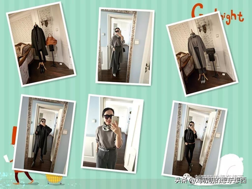 江南布衣山系羽绒服购物分享,一日一look测评