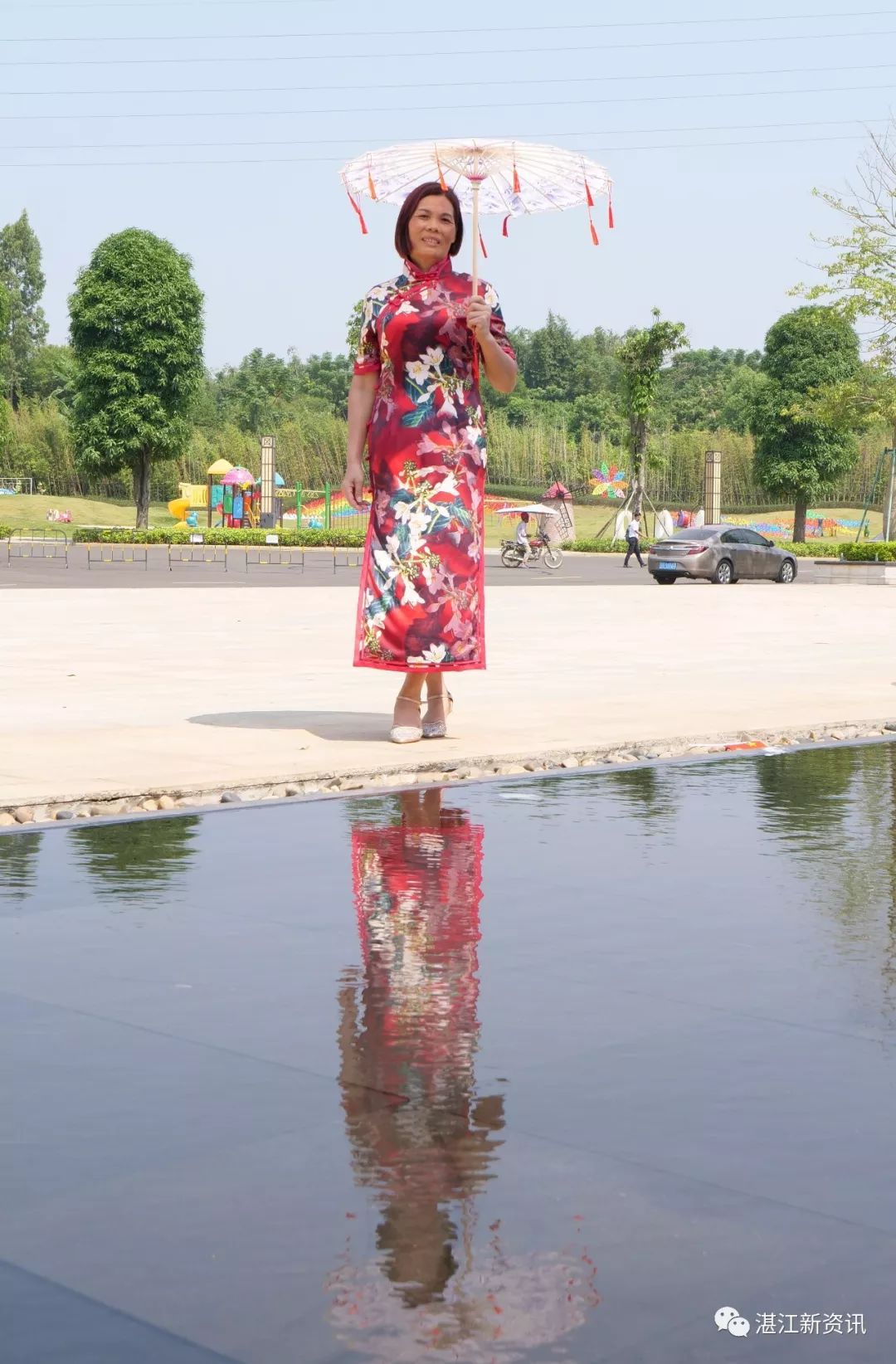 惊艳全国、破世界纪录!455名旗袍佳丽云集湛江遂溪玥珑湖