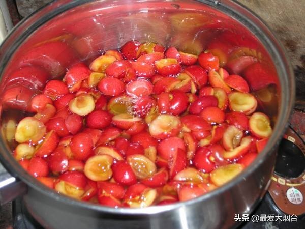 樱桃酱的制作方法野樱桃,樱桃酱家庭自制步骤和方法